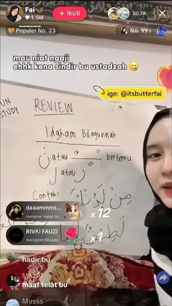 trend ibu guru ngaji