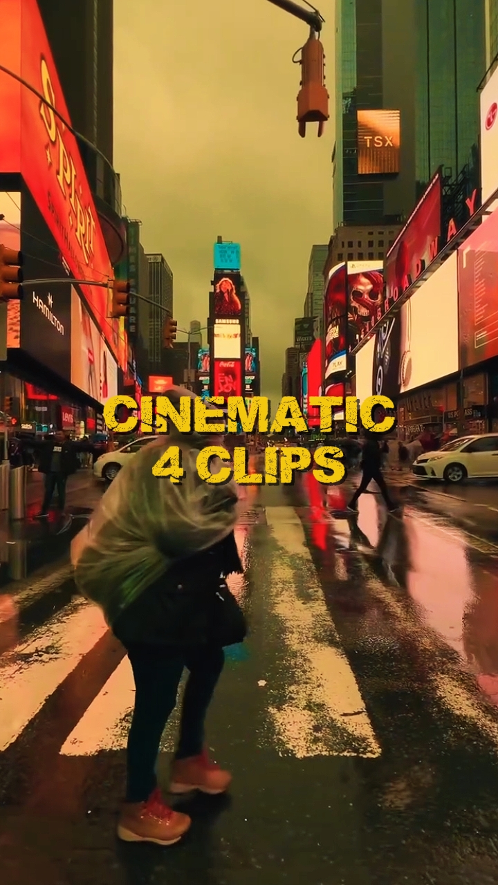CINEMÁTICO 4 CLIPES