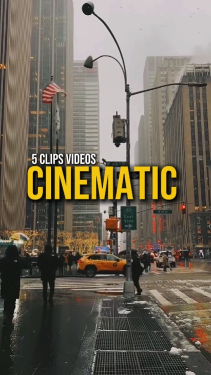 5 vídeos cinematográficos 