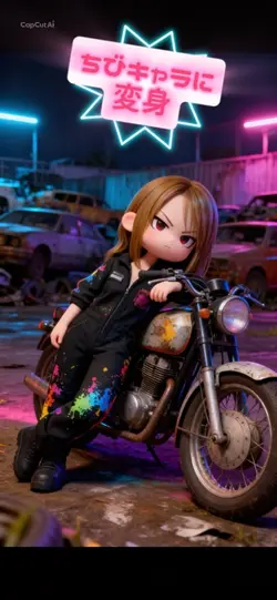 ちびキャラに変身〜woman