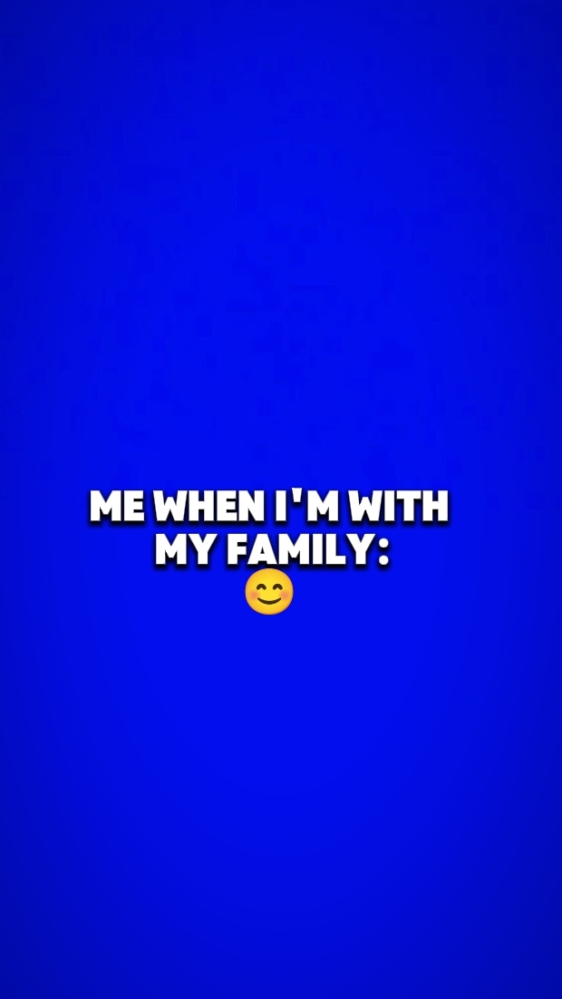 Com família e amigos