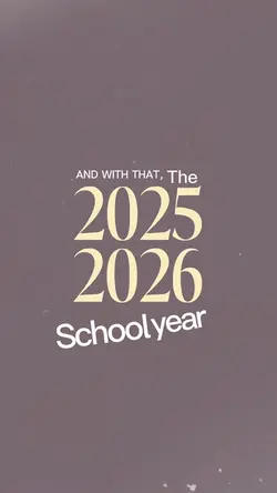 2025-2026 Scool Year