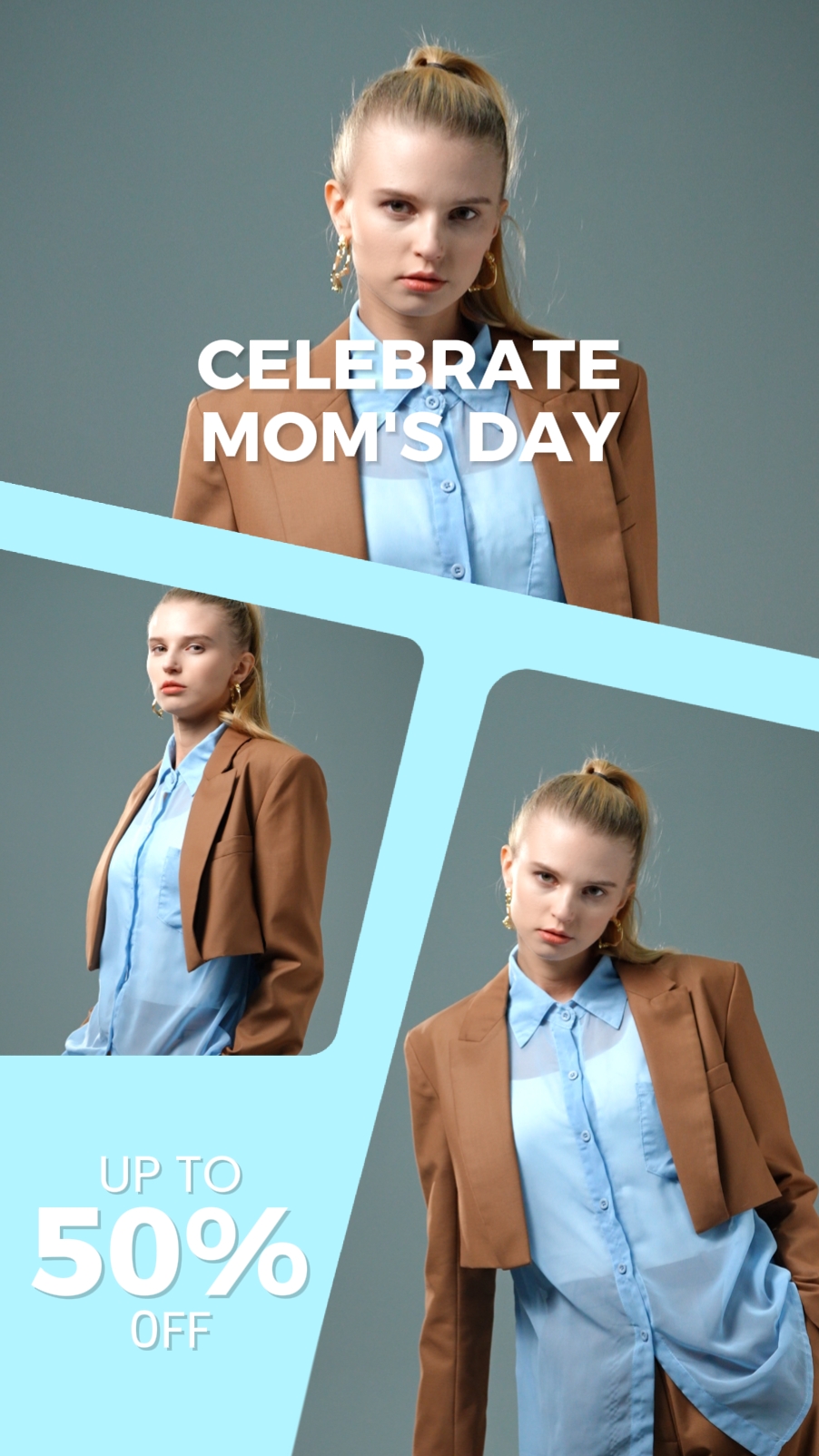 Mother's Day—Business Template-Accessories Industry-Bright and colorful style