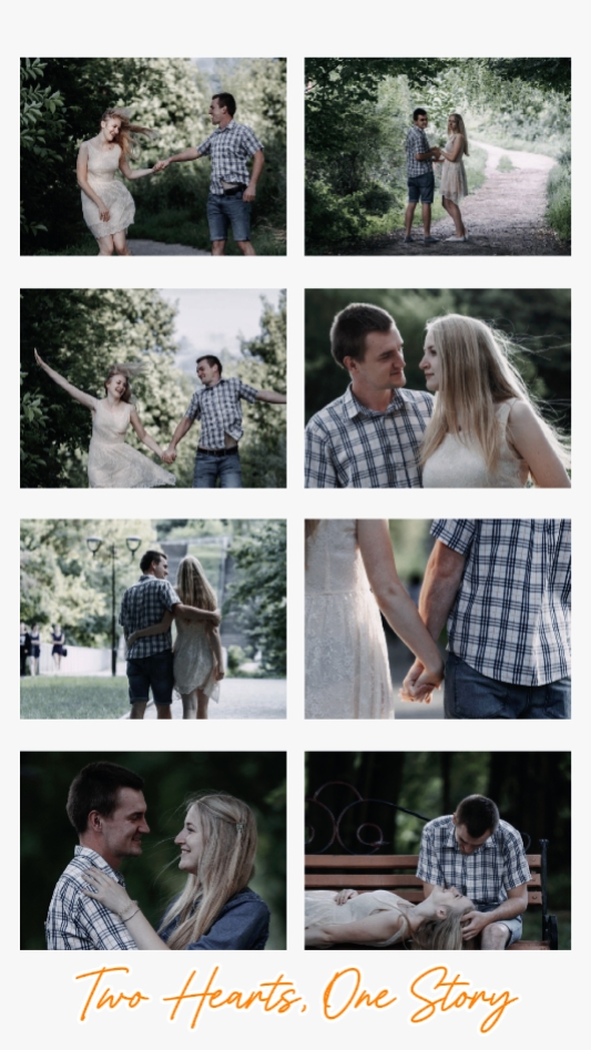couple collage