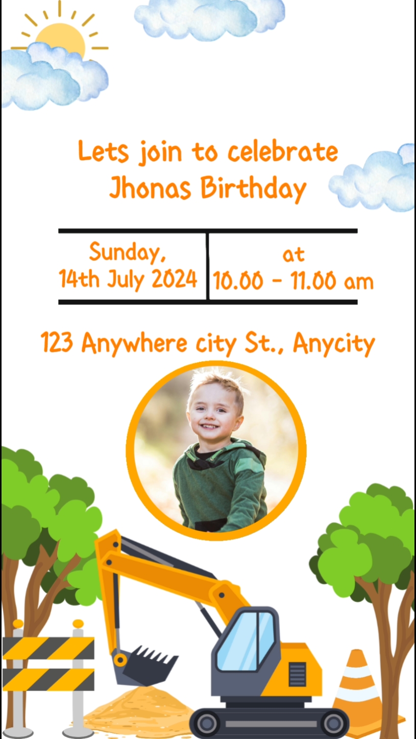 Invitación De Cumpleaños