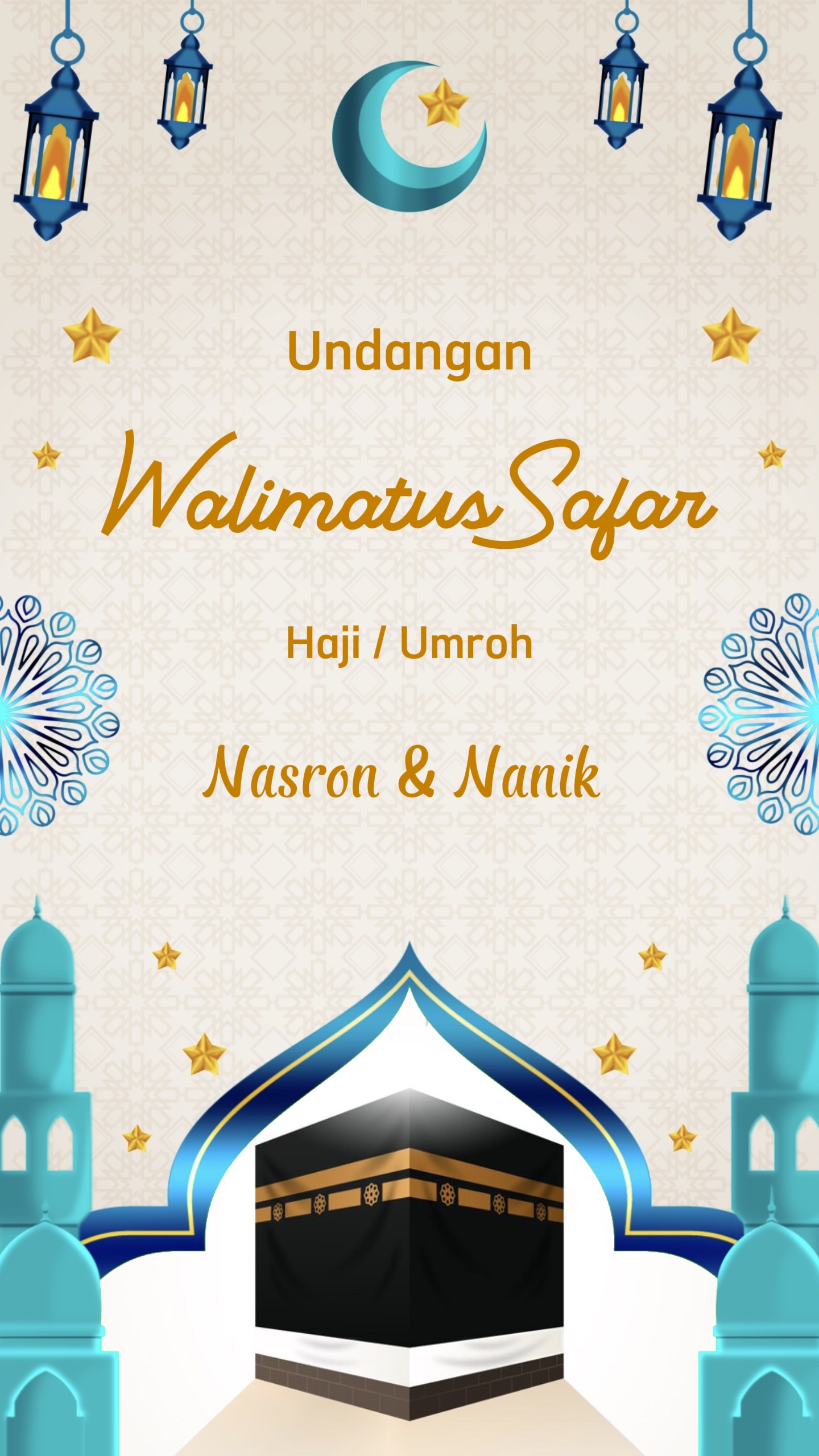 Undangan Haji Umroh