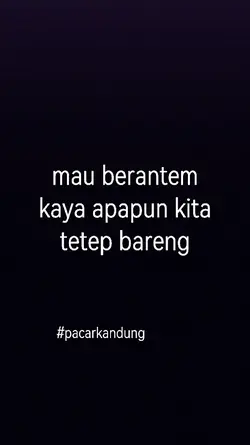 mau berantem kaya