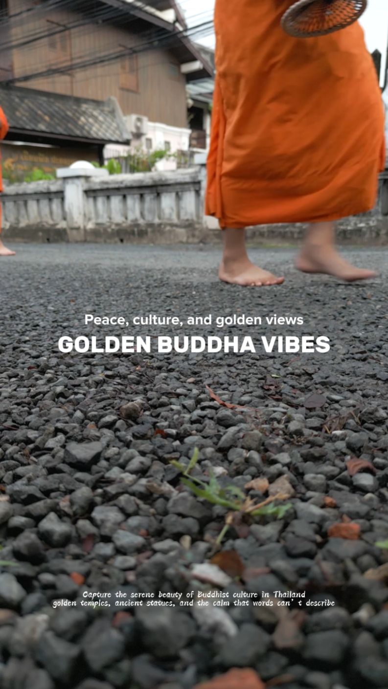 Ambiance de Bouddha doré