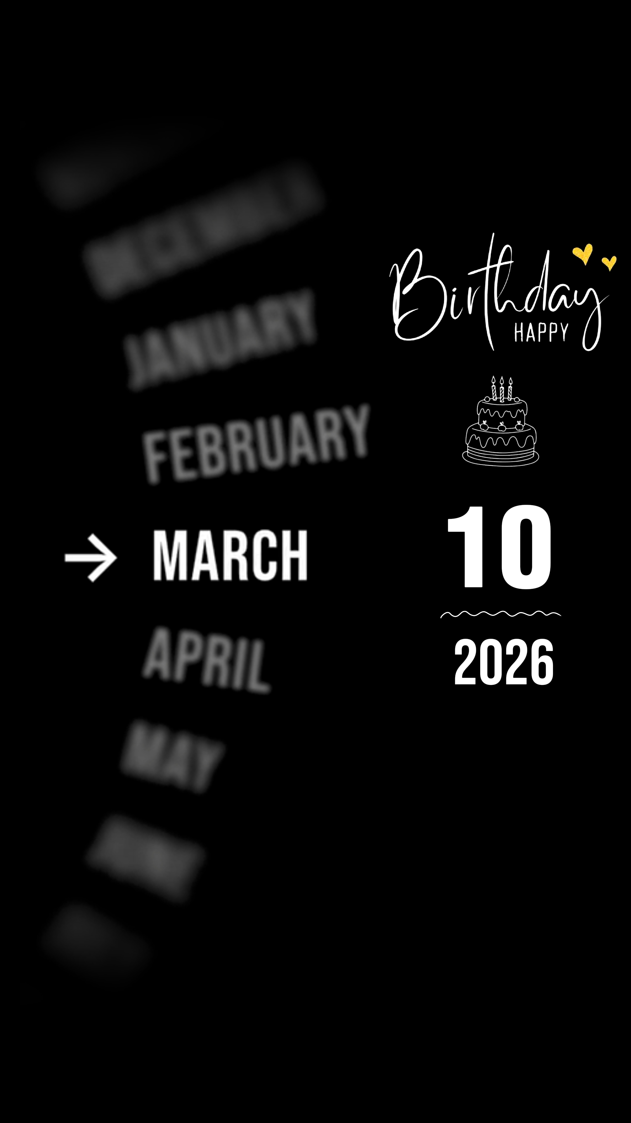 ULANG TAHUN PUTRI 10 MAR