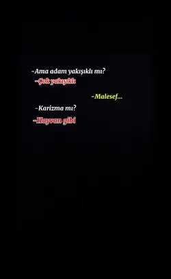 Karizma mı????