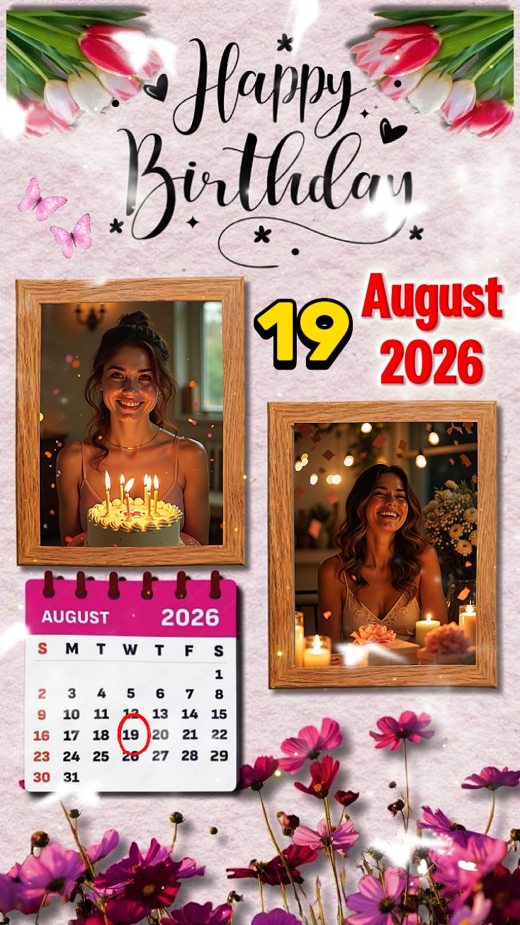 HBD 19 August 2026