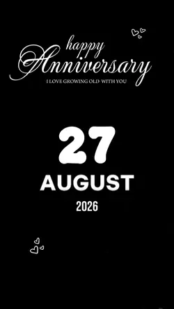 HAPPY ANNIVERSARY 