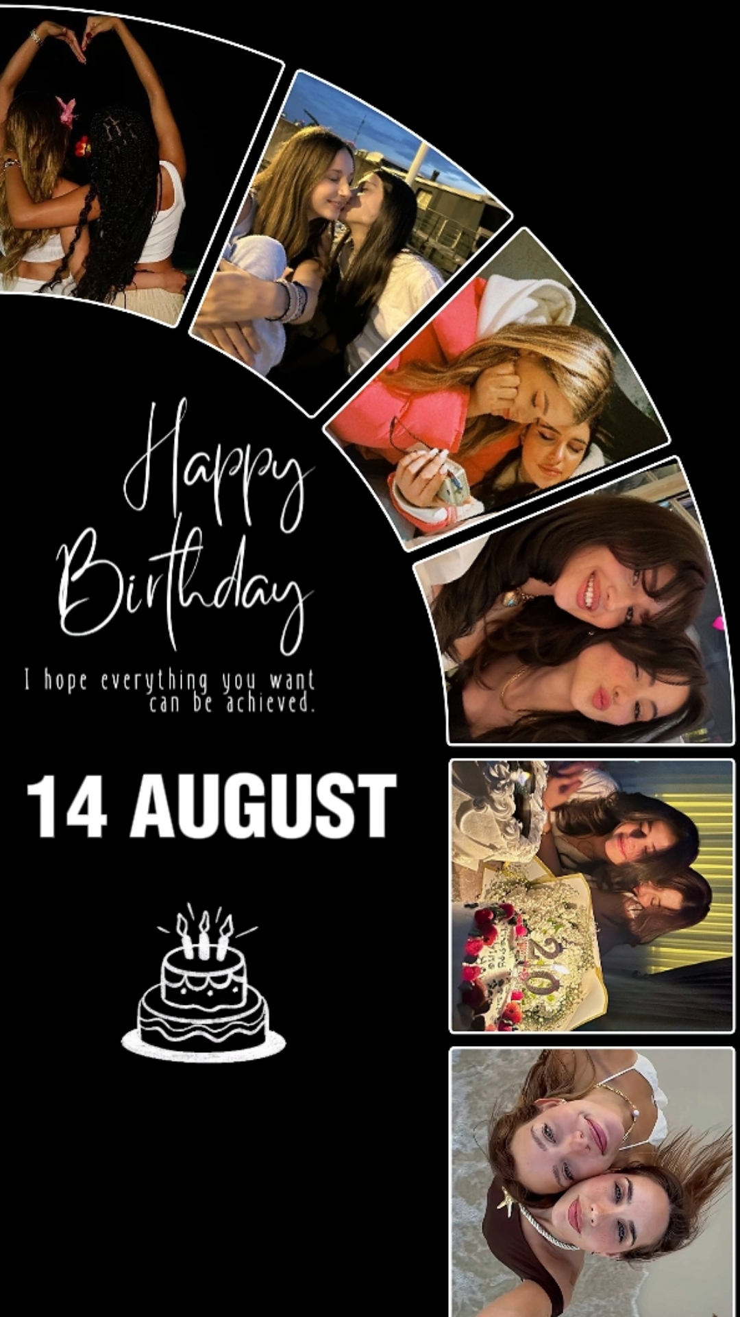 HBD SISTER14 AGUSTUS 