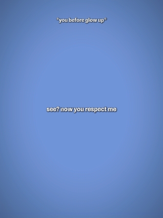 ¿Ahora me respetas?