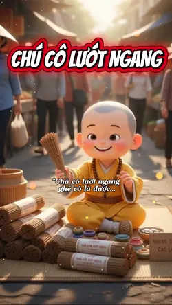CHÚ CÔ LƯỚT NGANG