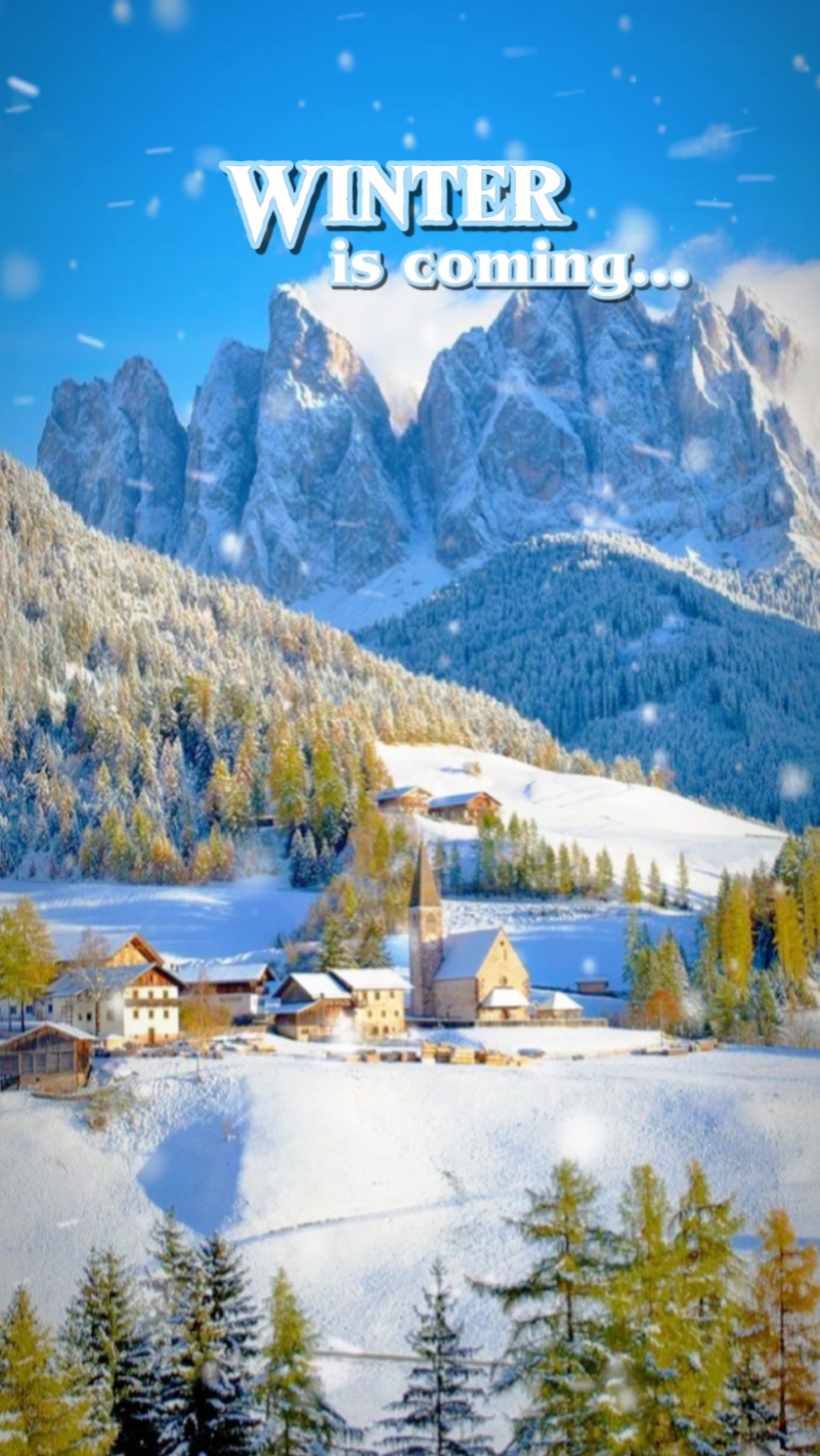 Der Winter kommt