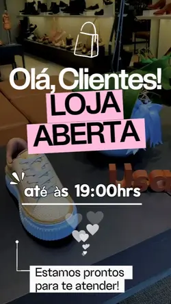 loja aberta