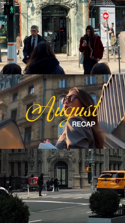 August Recap 2026