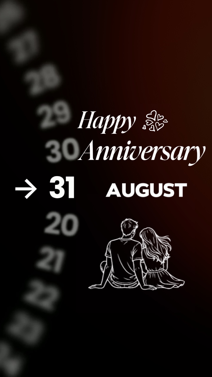 ANNIV 31 AUGUST 