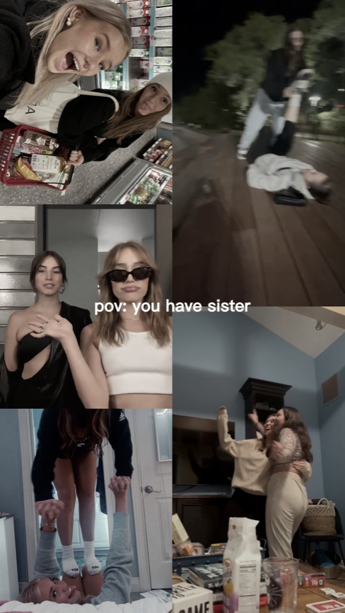 pov: du hast schwester
