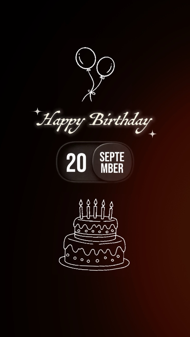20 SEPTEMBER BIRTHDY