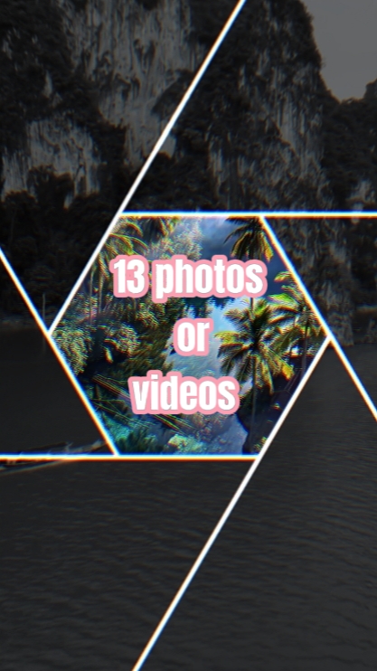 13 photos or videos 