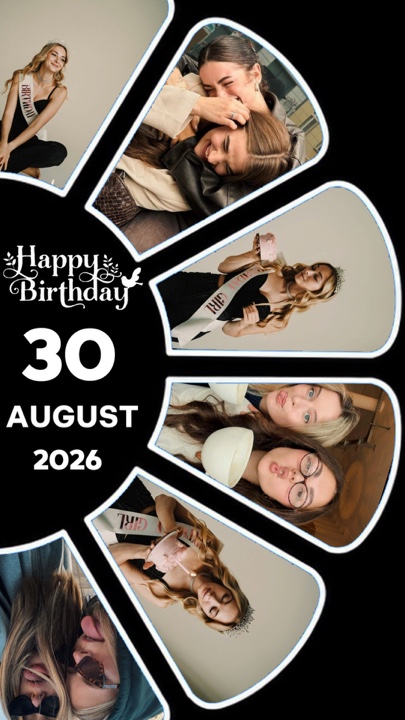 ANNIVERSAIRE LE 30 AOÛT