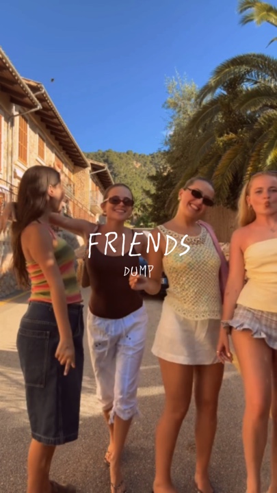 Friends dump