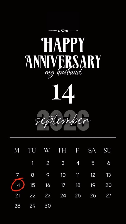 September 14 Anniv