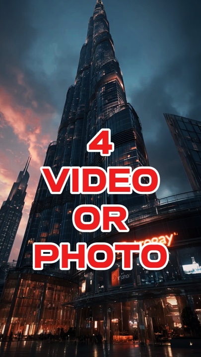 4 video or photo