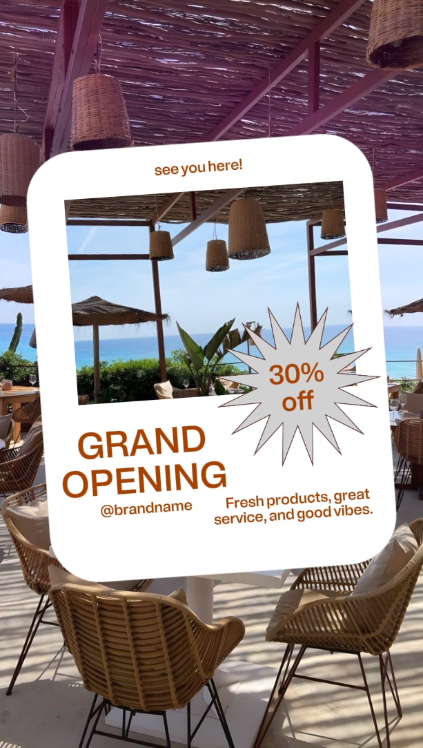 grand opening