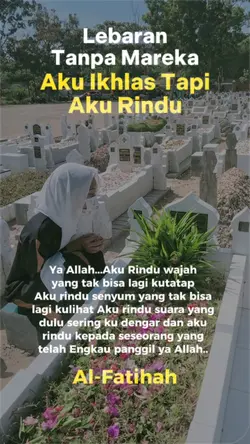 ikhlas tapi rindu