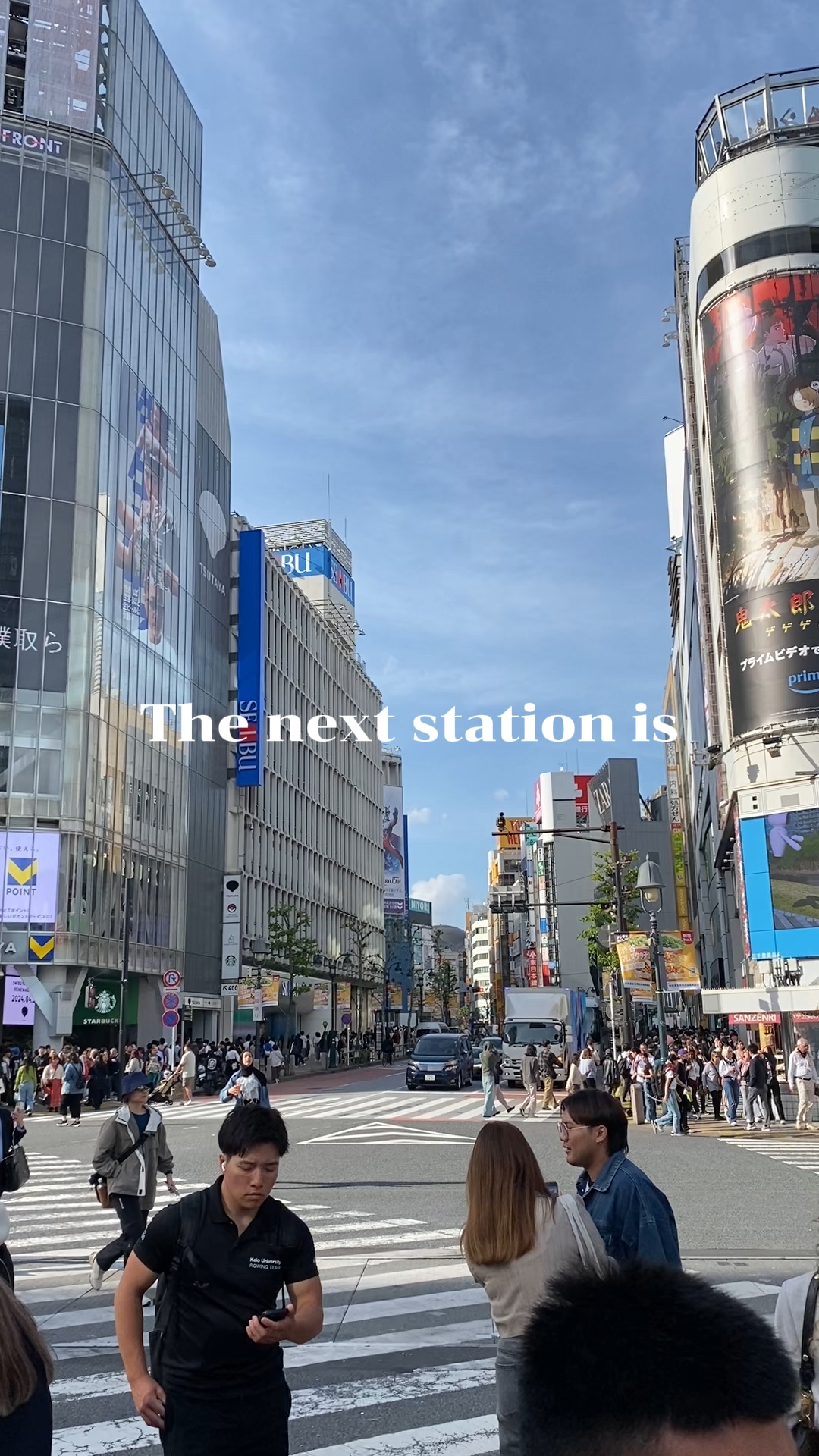 The next station is 