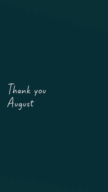 Obrigado agosto