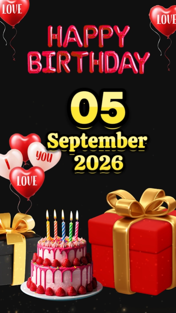 hbd 5 September 2026