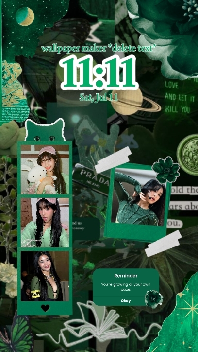 Fondo de pantalla verde 
