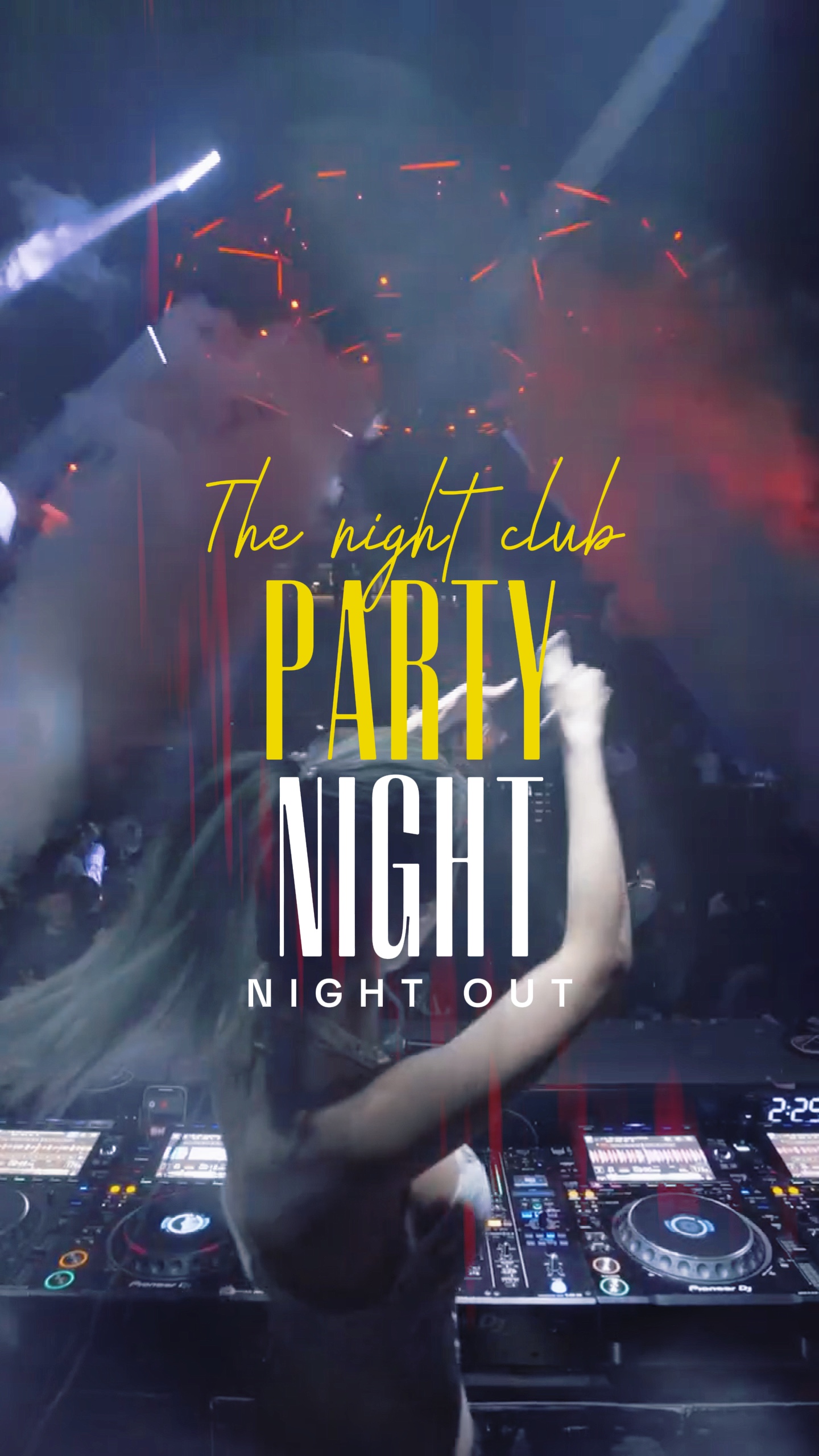 Club nocturno de fiesta