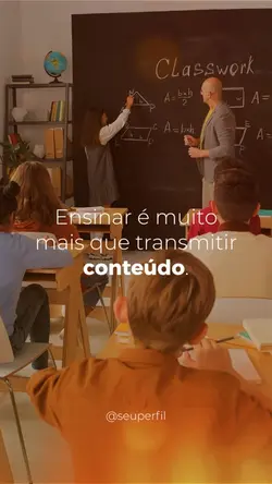 Homenagem professor