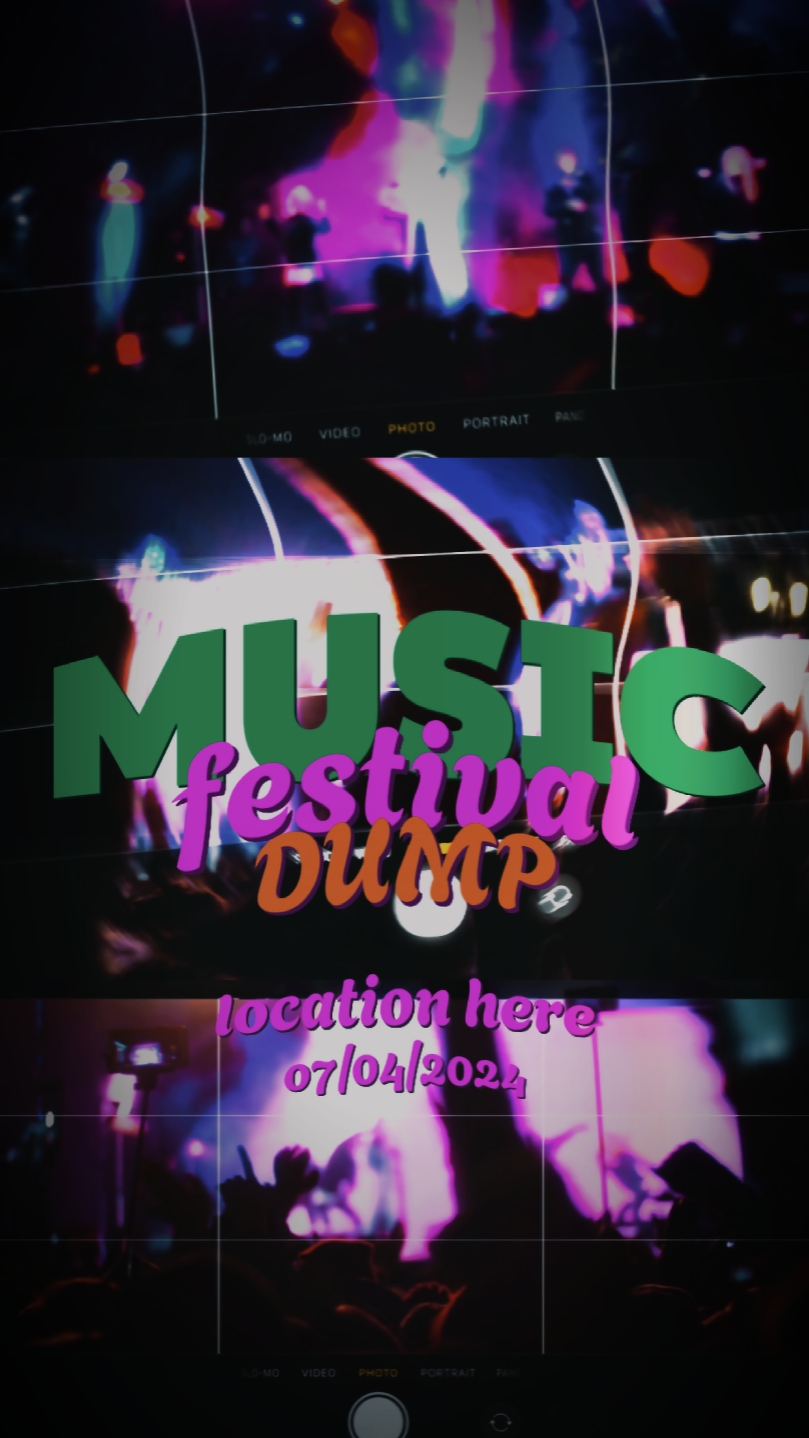 Music Festival Dump