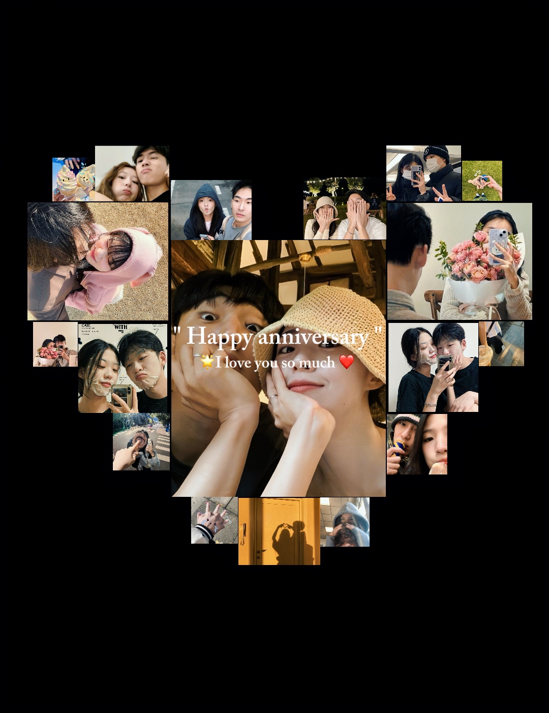 Happy you and me❤️