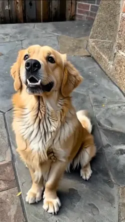 Dog speaking