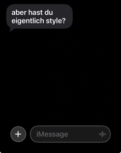 aber hast du style?