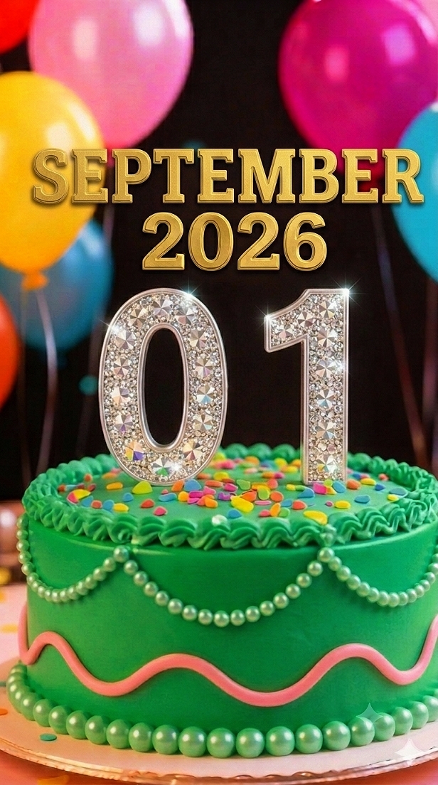 HBD 01 DE SETEMBRO 