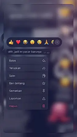 oh, jadi ini pacar