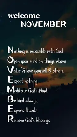 hello november