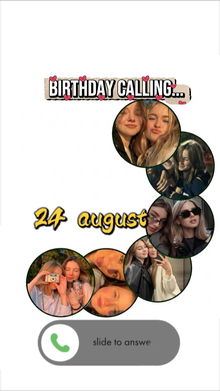 24 august hbd call