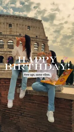 HAPPY BIRTHDAY