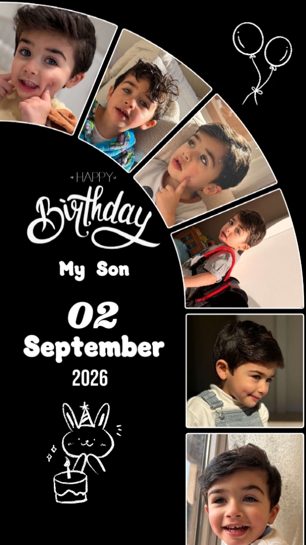 HBD SON 02 SEPTEMBER