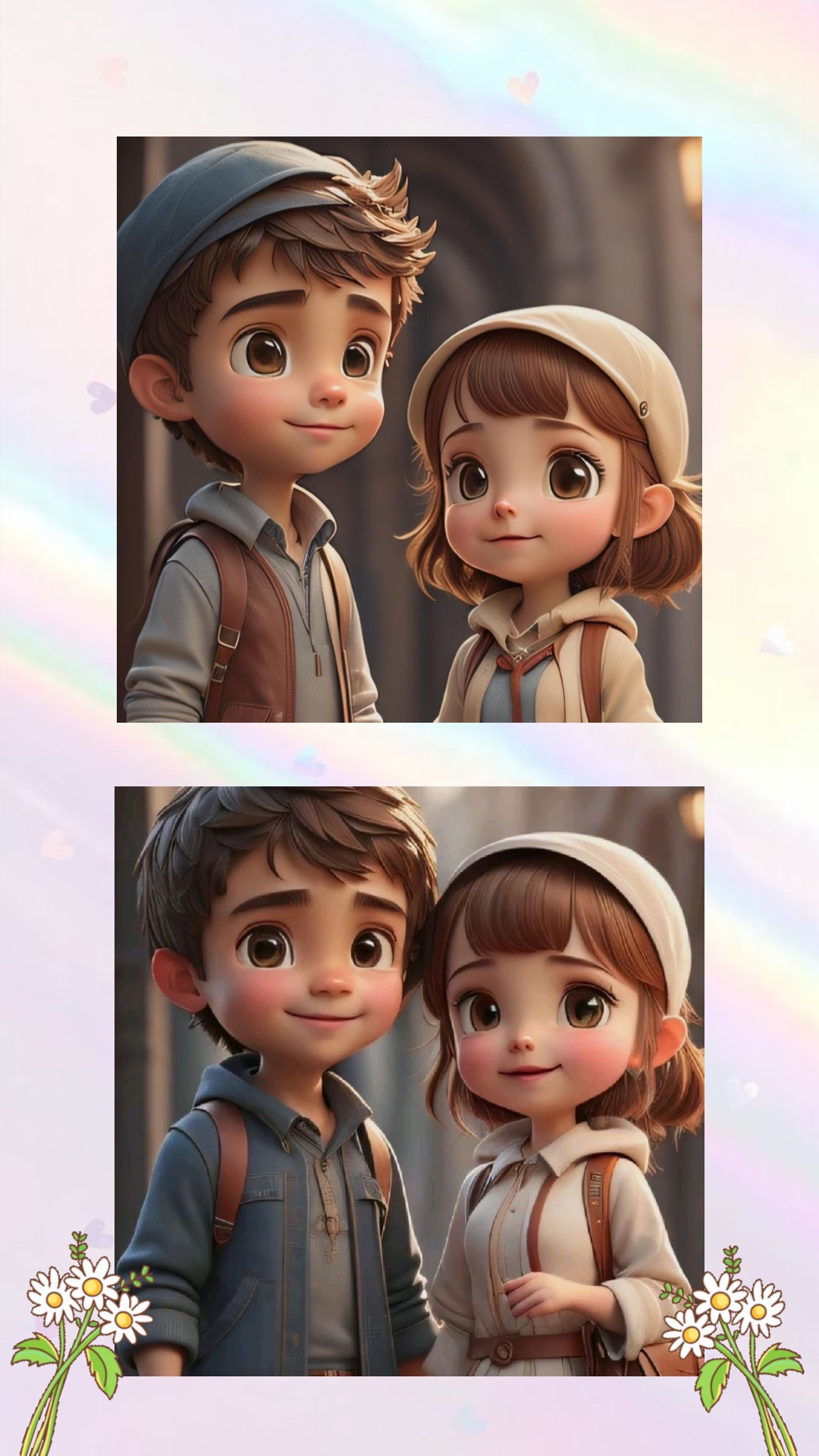 Canon de pareja de tendencias