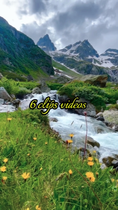6 clips vidéos 